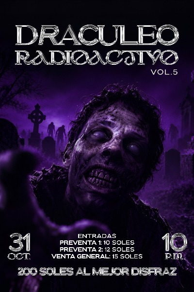 Poster de la pelicula DRACULEO RADIOACTIVO Vol. 5